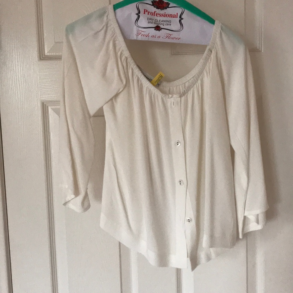 Off the shoulder White Size Small Stillwater Top